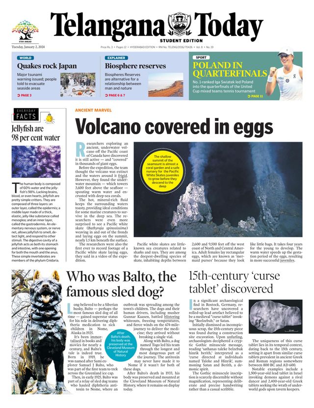 Telangana Today - School Edition