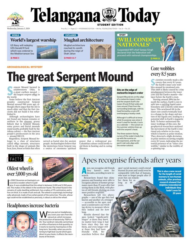 Telangana Today - School Edition