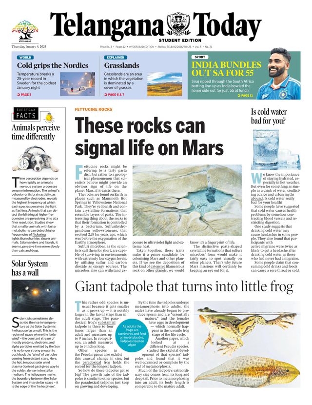 Telangana Today - School Edition