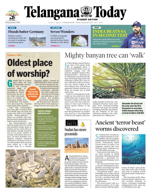 Telangana Today - School Edition