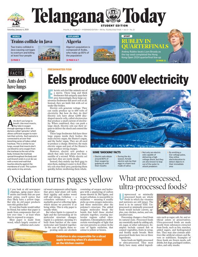 Telangana Today - School Edition