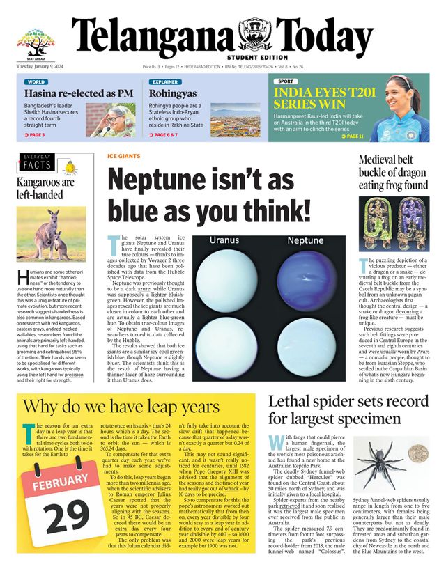 Telangana Today - School Edition