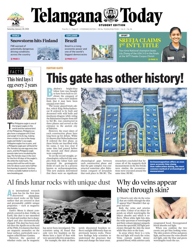 Telangana Today - School Edition