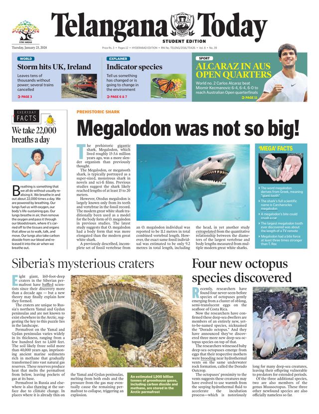 Telangana Today - School Edition