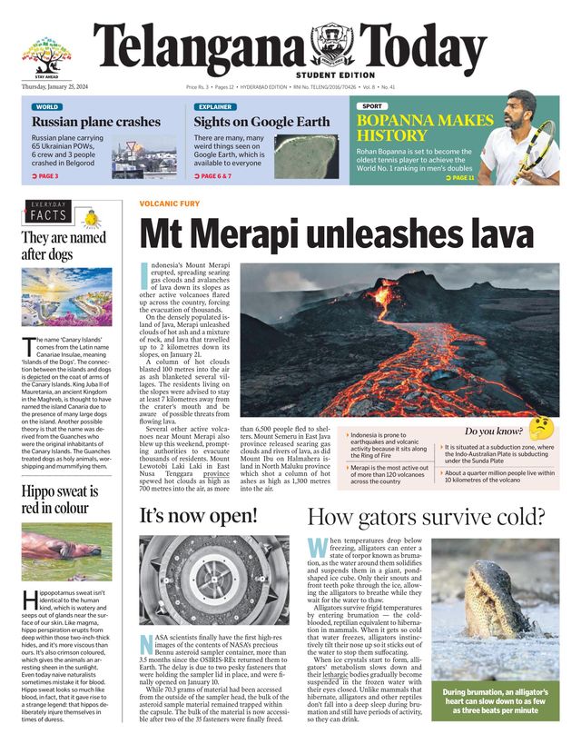 Telangana Today - School Edition