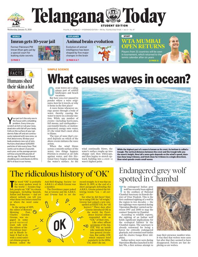 Telangana Today - School Edition