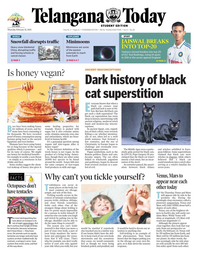 Telangana Today - School Edition