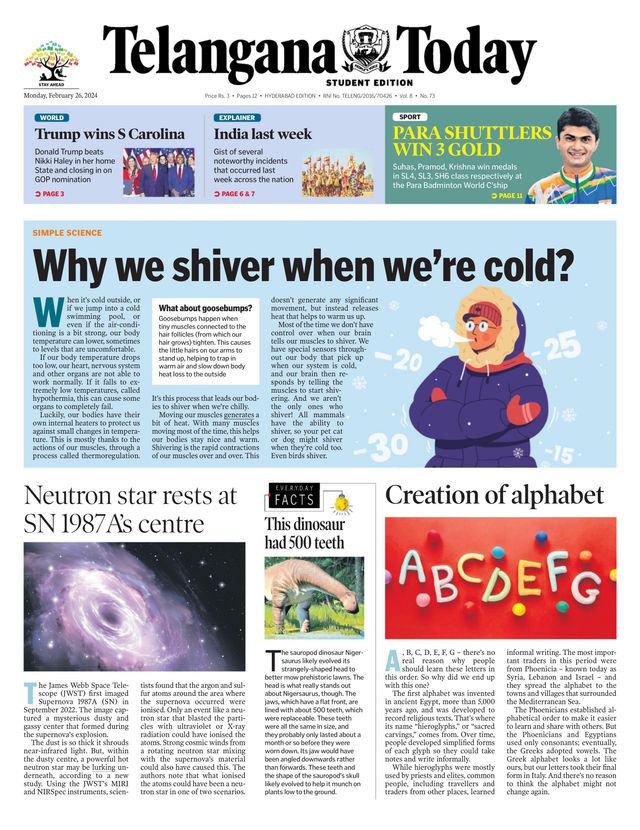 Telangana Today - School Edition