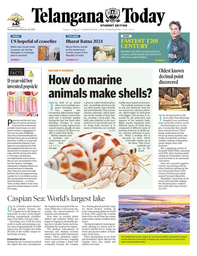 Telangana Today - School Edition