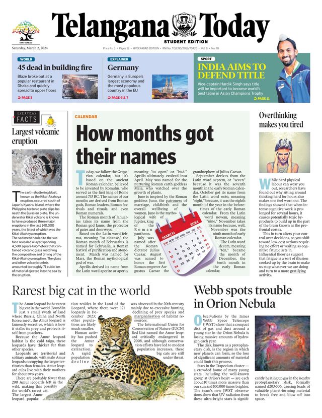 Telangana Today - School Edition