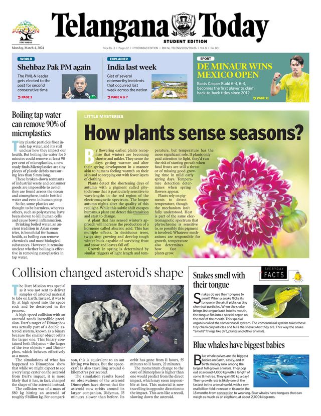 Telangana Today - School Edition