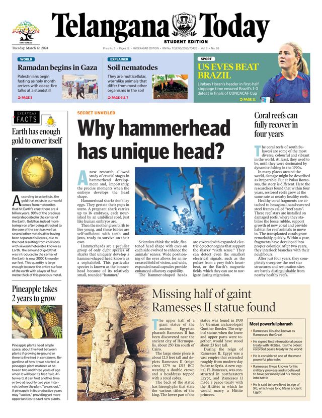 Telangana Today - School Edition