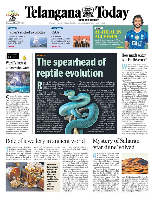 Telangana Today - School Edition