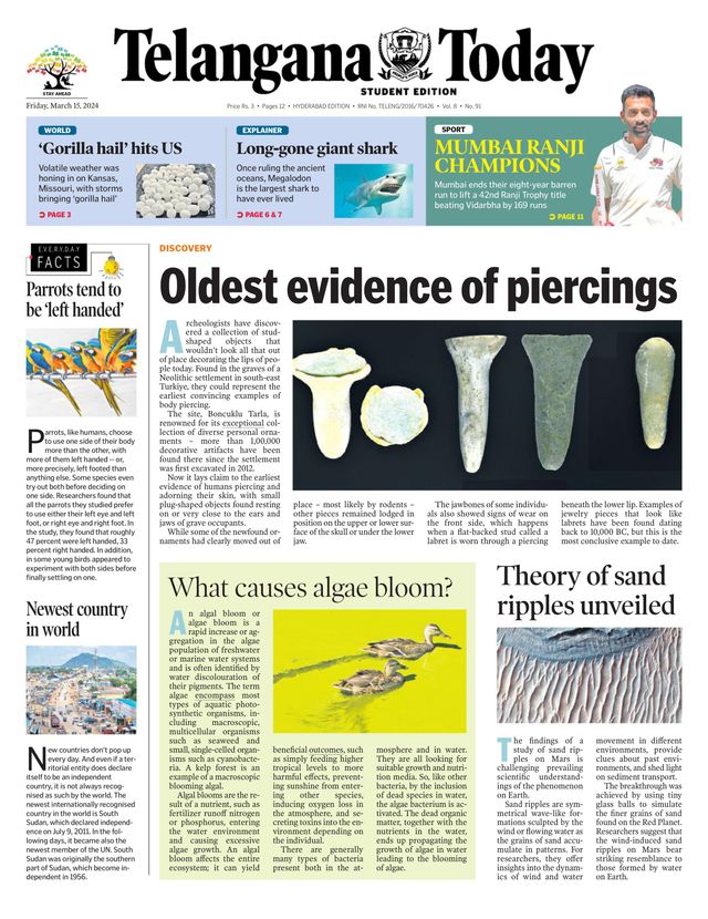 Telangana Today - School Edition