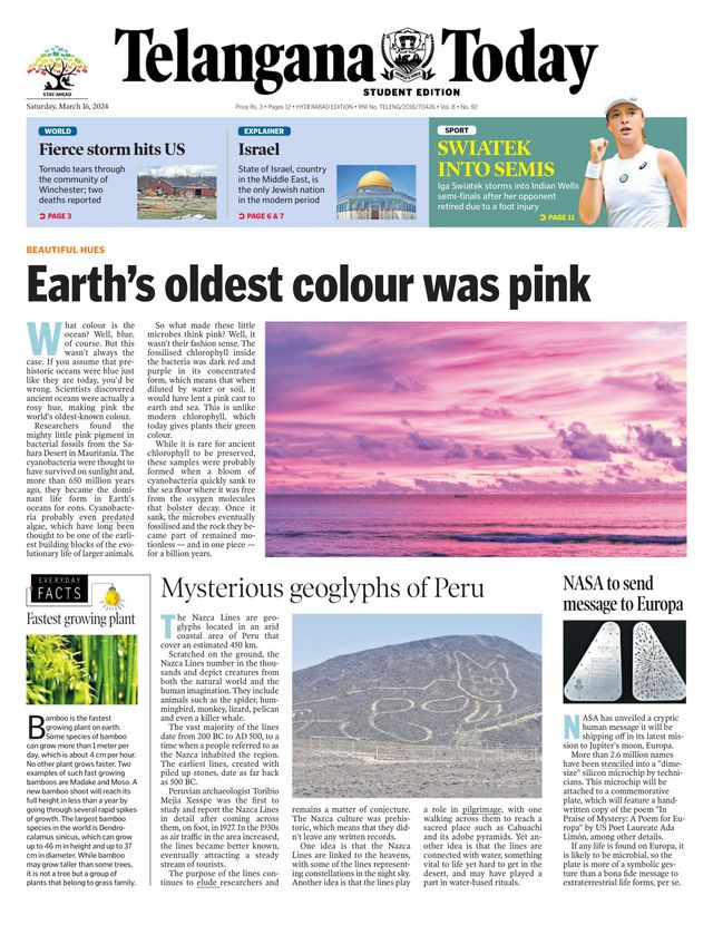 Telangana Today - School Edition