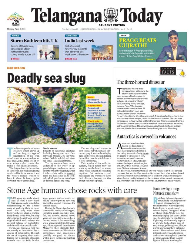 Telangana Today - School Edition