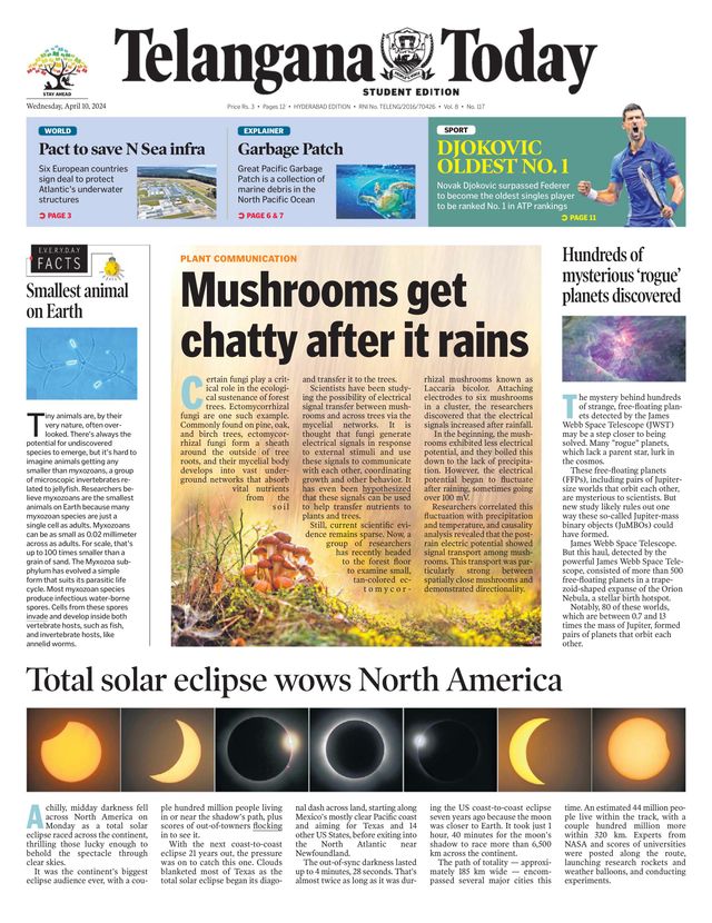 Telangana Today - School Edition