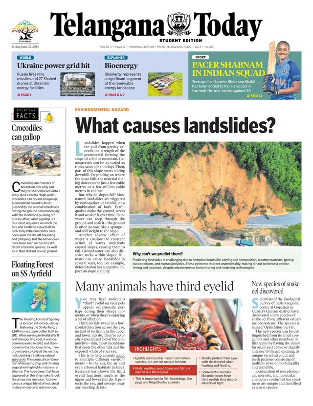 Telangana Today - School Edition