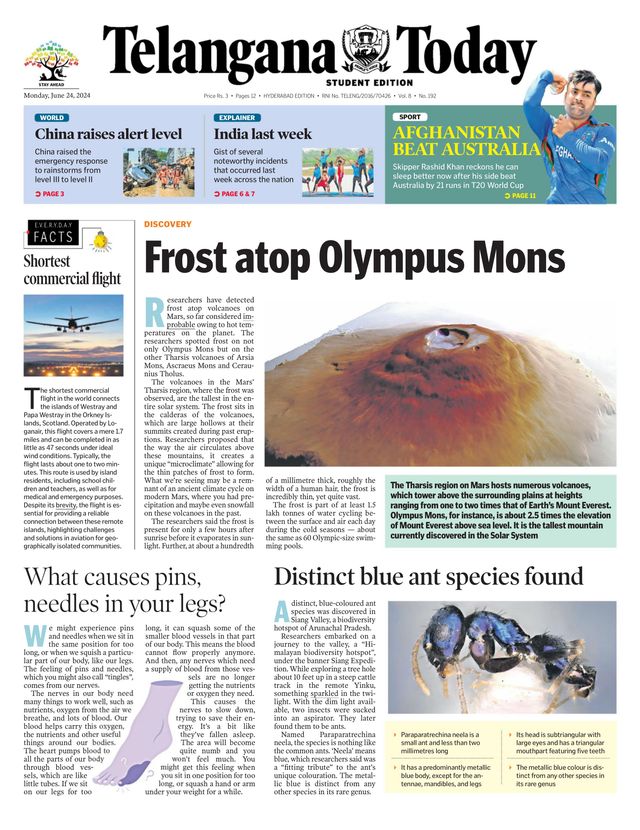 Telangana Today - School Edition