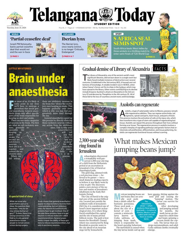 Telangana Today - School Edition