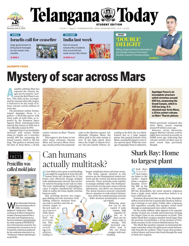 Telangana Today - School Edition