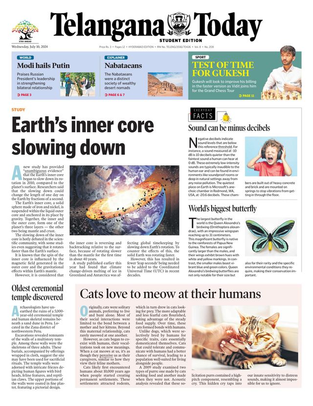 Telangana Today - School Edition