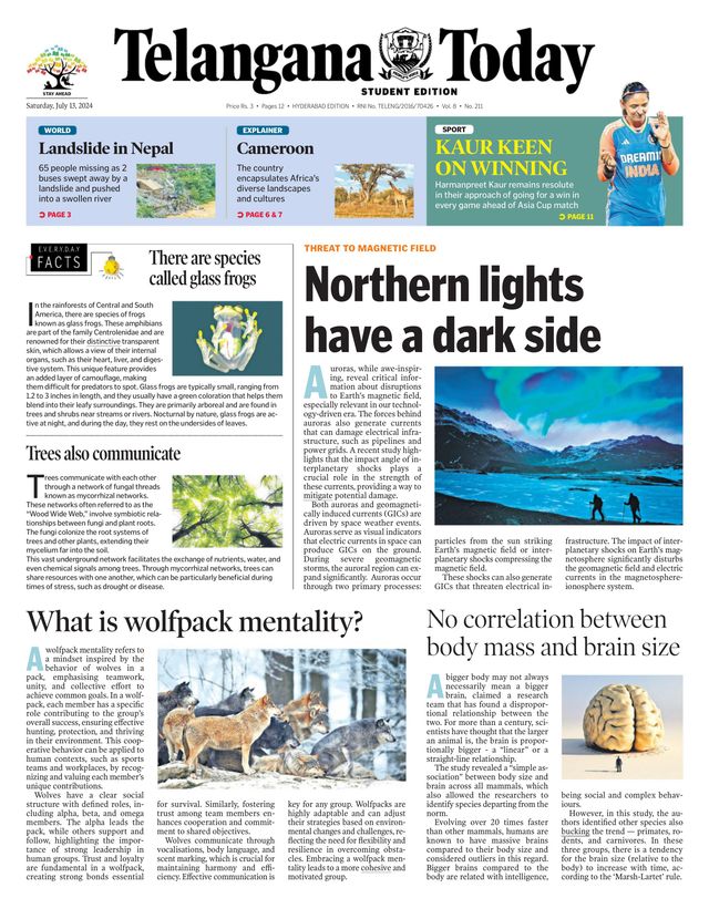 Telangana Today - School Edition