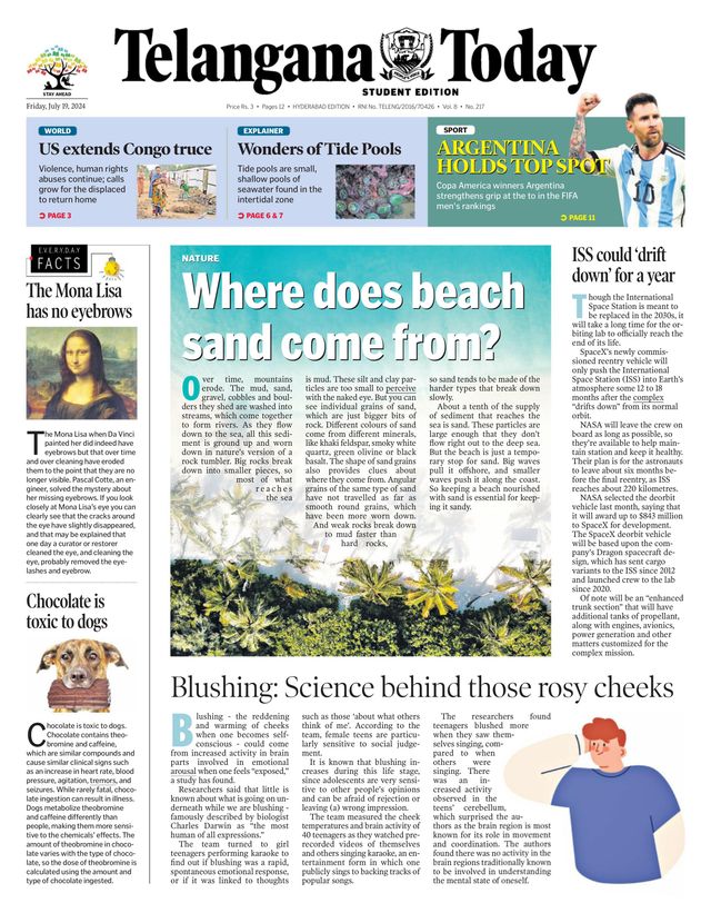 Telangana Today - School Edition