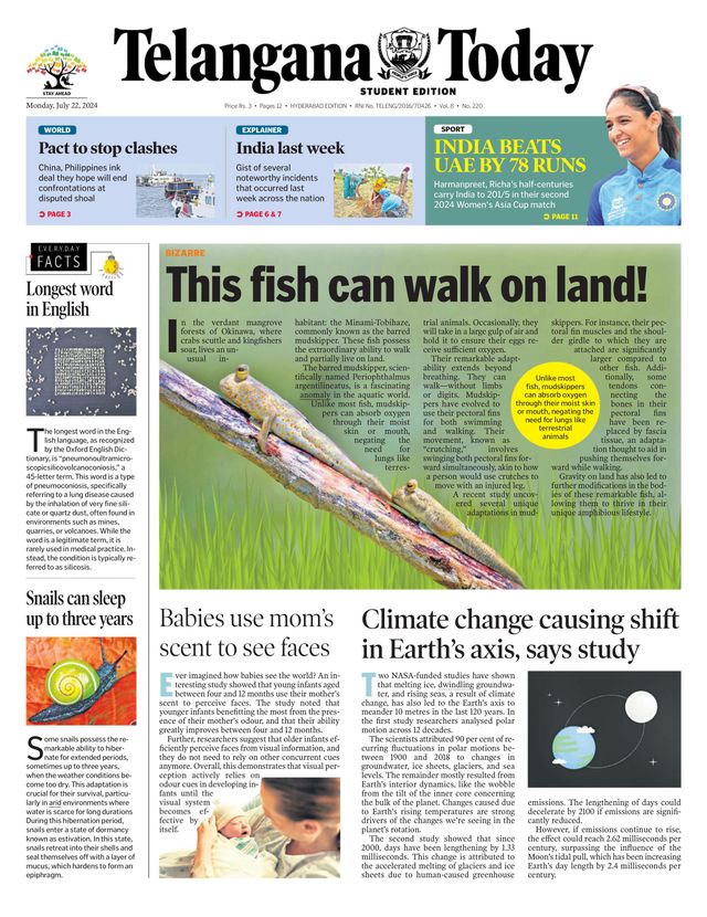 Telangana Today - School Edition