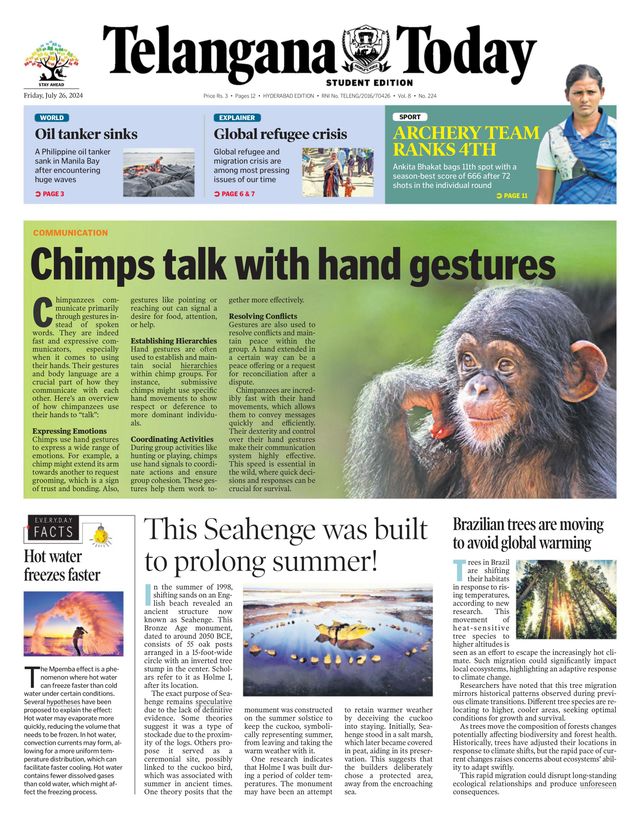 Telangana Today - School Edition