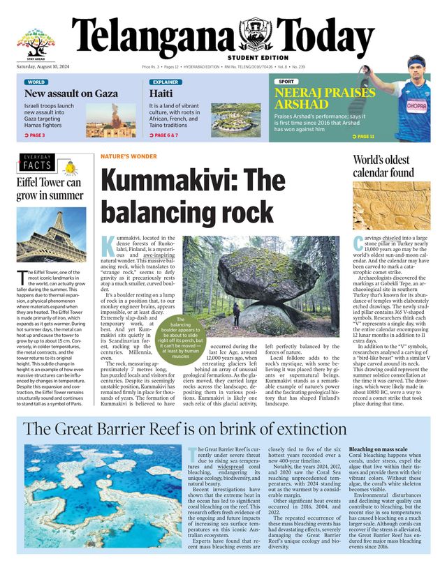 Telangana Today - School Edition