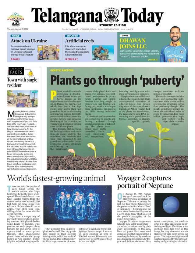 Telangana Today - School Edition