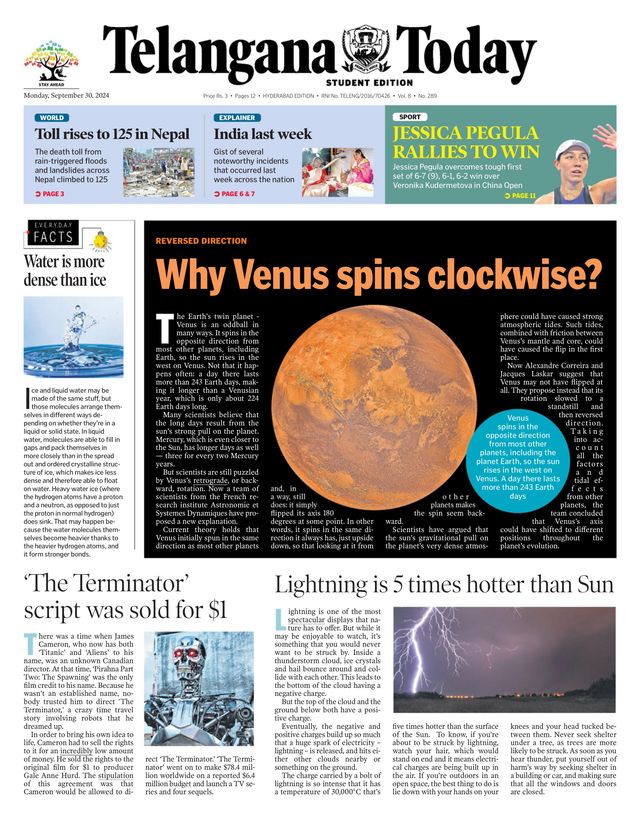 Telangana Today - School Edition