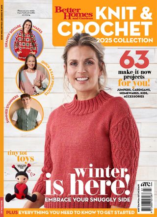 Better Homes and Gardens Oneshot - Knit and crochet collection 2025 Better Homes and Gardens Oneshot Cover - Knit and crochet collection 2025 Edition