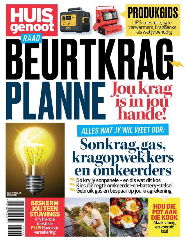 Huisgenoot Raad: Beurtkrag-planne