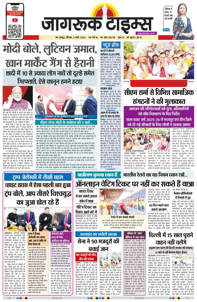 Jagruk Times Jaipur