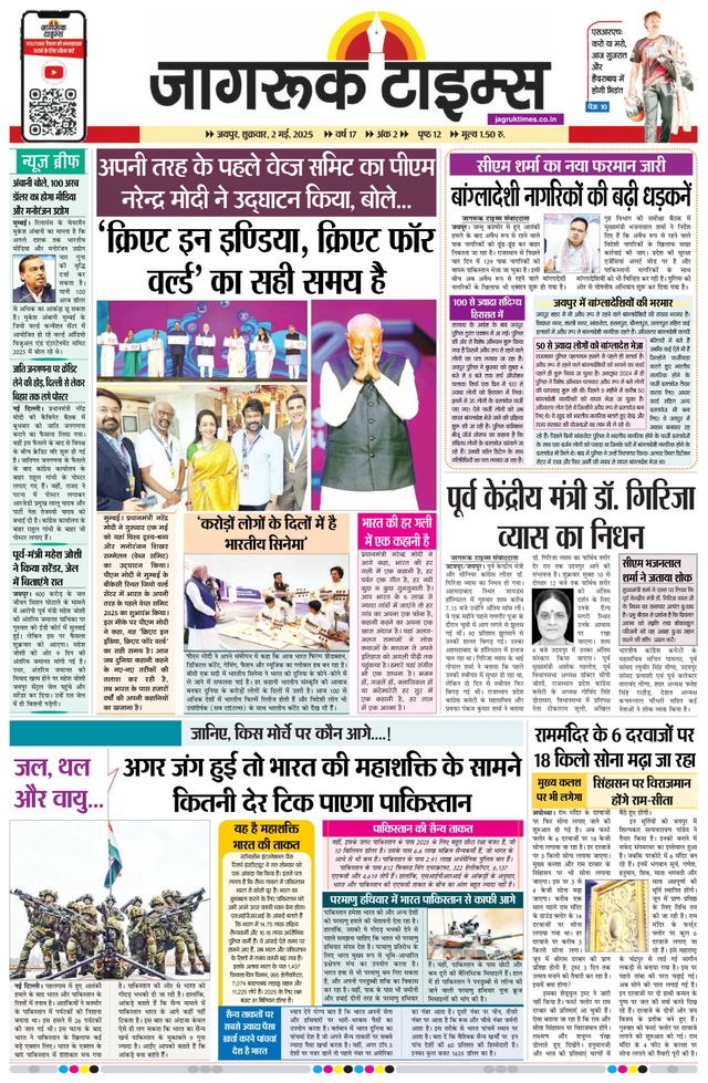 Jagruk Times Jaipur