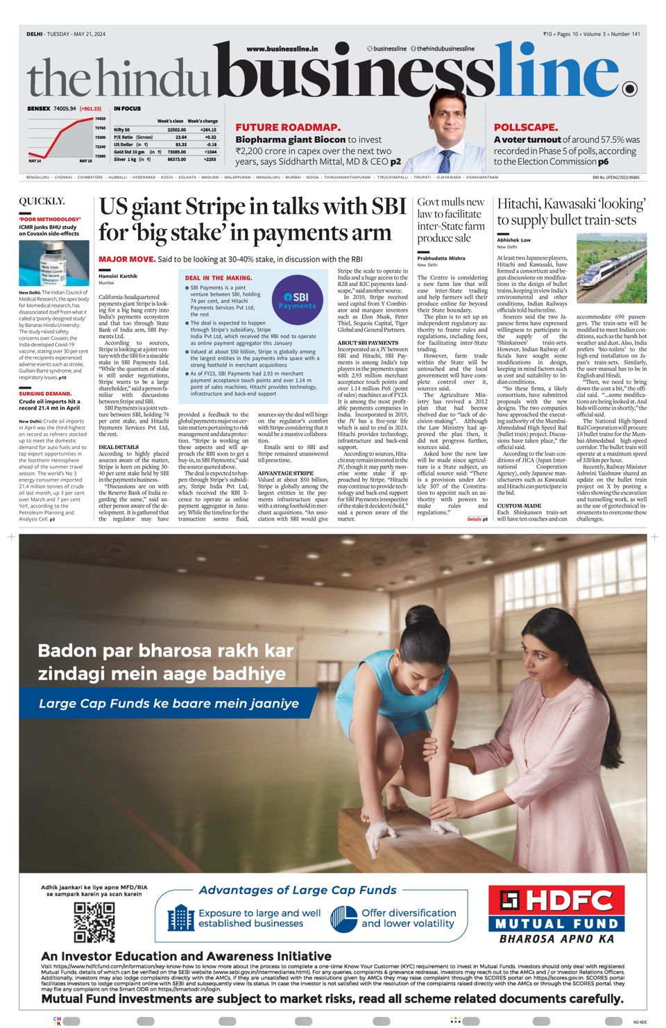 The Hindu Business Line Delhi-May 21, 2024 Newspaper