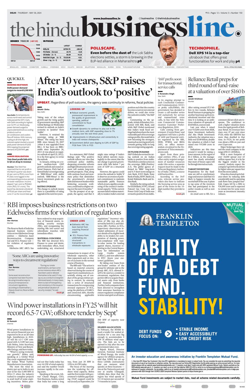 The Hindu Business Line Delhi-May 30, 2024 Newspaper