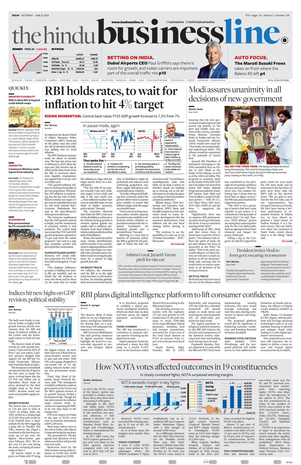 The Hindu Business Line Delhi Newspaper - Get your Digital Subscription