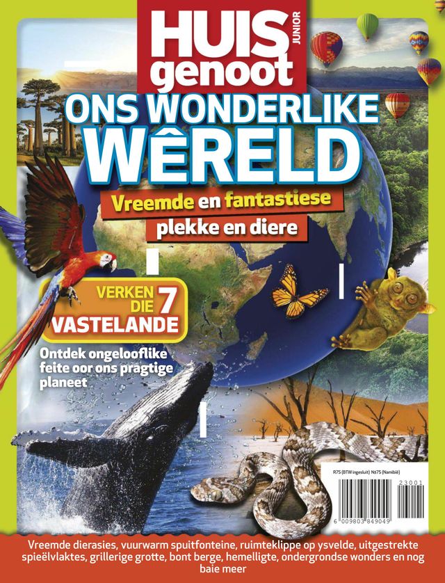 Huisgenoot Junior - Ons wonderlike wêreld