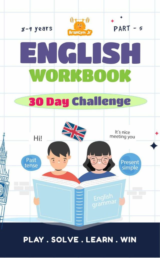 BrainGymJr: English (Age 8-9 yrs)