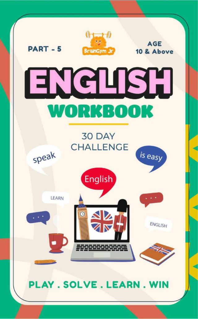 BrainGymJr: English (Age 10+ yrs)