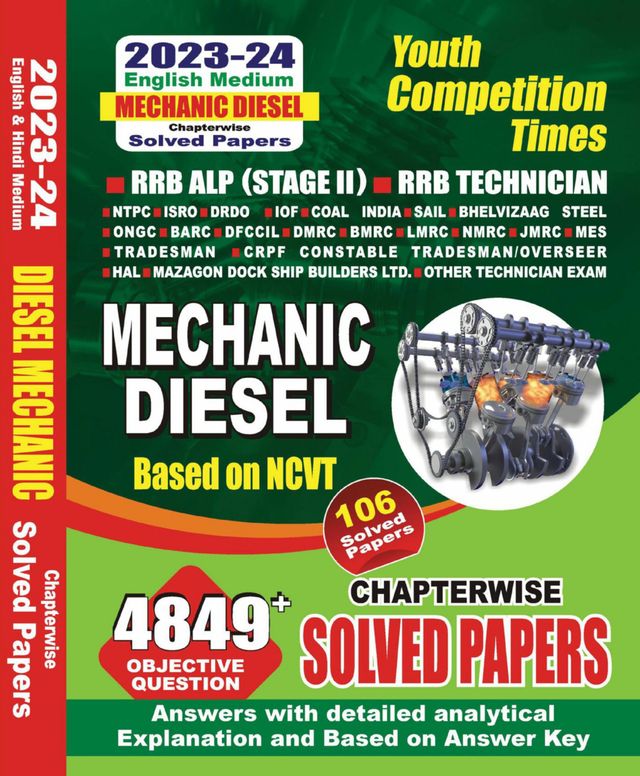 2023-24 RRB ALP Mechanic Diesel