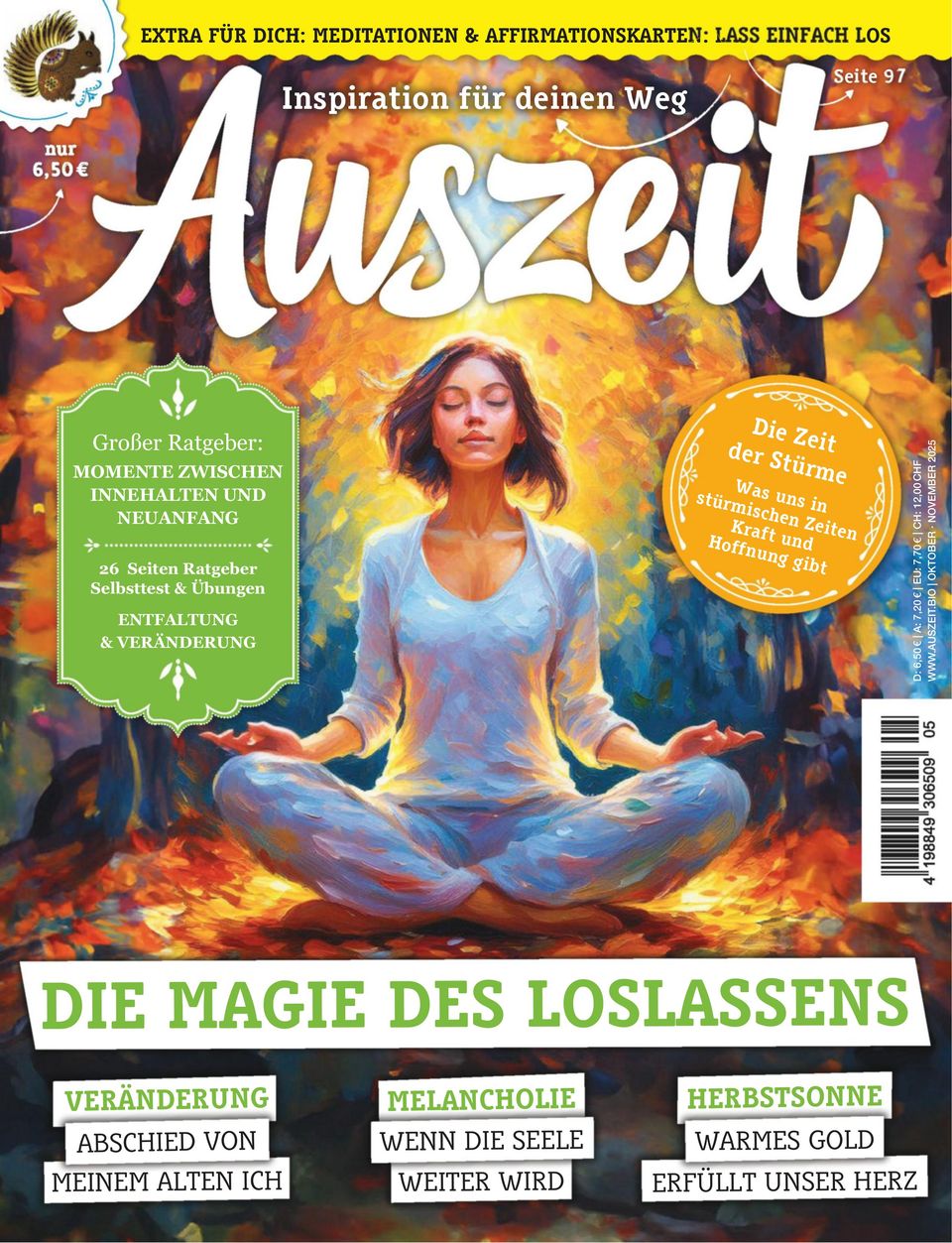 Auszeit October / November 2025