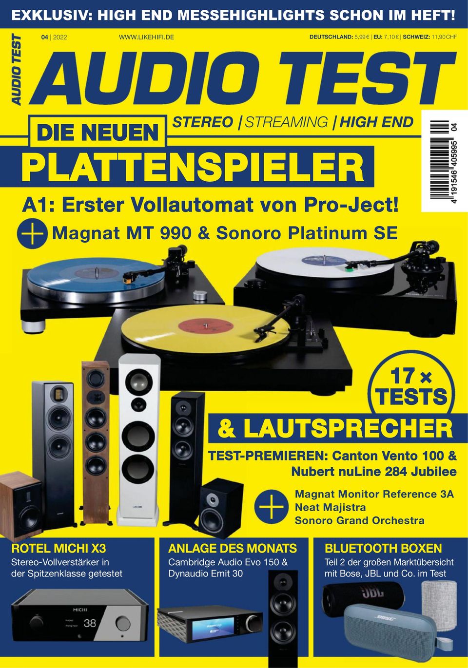 Audio Test Issue 04, 2022