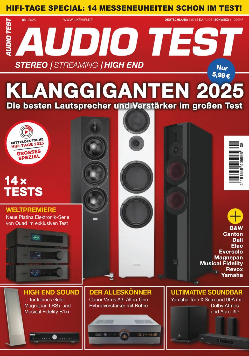 Audio Test Issue 08, 2025