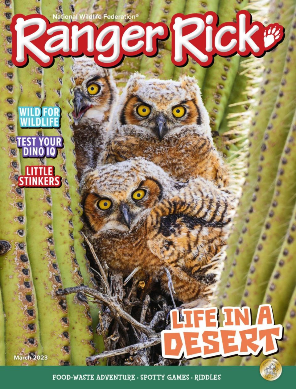 Ranger Rick Magazine Example Ranger Rick-March 2023 Magazine - Get your Digital Subscription
