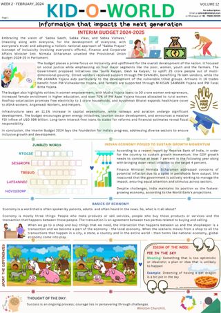 Kid-o-World - February 2024 Week 4 Kid-o-World Cover - February 2024 Week 4 Edition