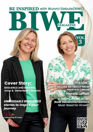 BIWE Magazine  Cover - Vol. 3 Resilience and Renewal Edition